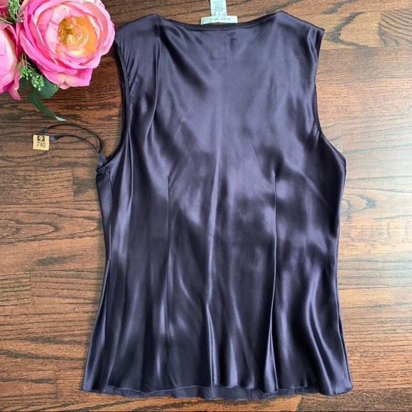 Nine West 100% silk top, size 8 - Picture 2 of 6